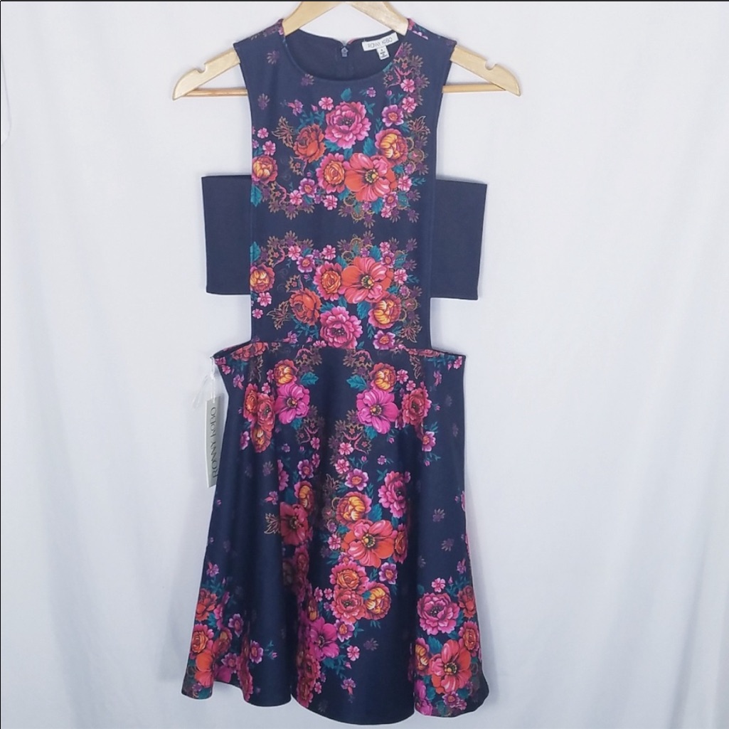 Ronny Kobo Floral Dress